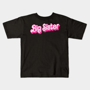 Funny Big Sister Gifts Girls Womens Big Sister Kids T-Shirt